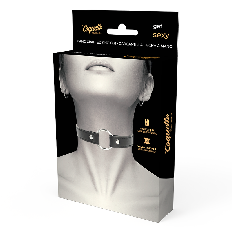 Colier Coquette Chic Desire Vegan Leather Necklace Woman Accessory [5]