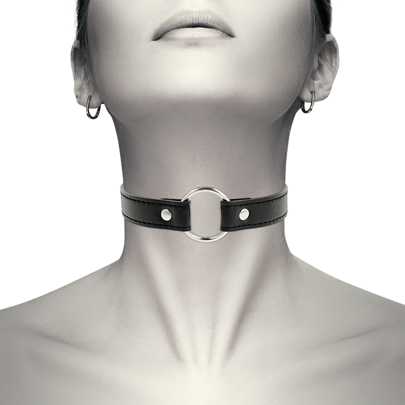 Colier Coquette Chic Desire Vegan Leather Necklace Woman Accessory [4]