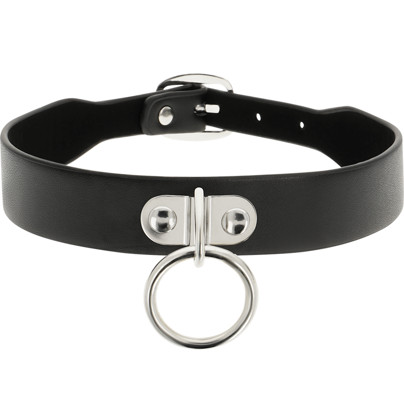 Colier Coquette Chic Desire Vegan Leather Necklace Woman Fetish Accessory [6]