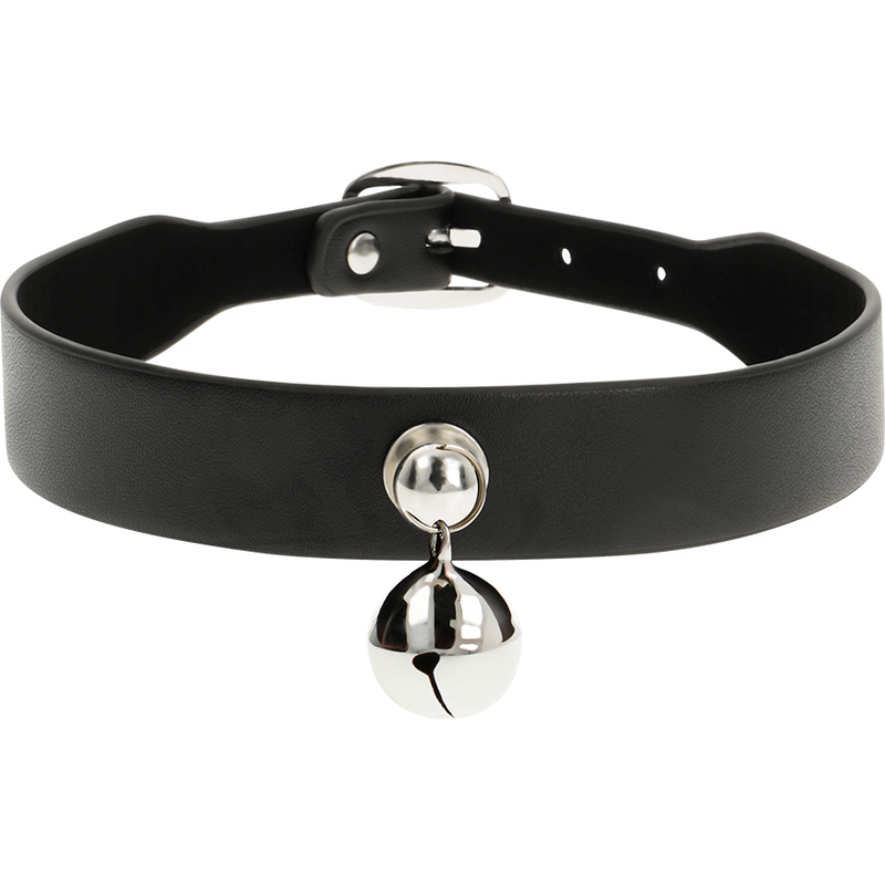 Colier Coquette Chic Desire Vegan Leather Necklace Woman Rattle Accessory [2]