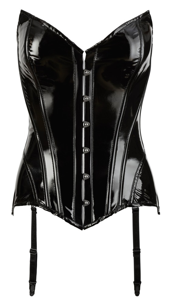 Corset Black Level Vinyl Corsage [2]