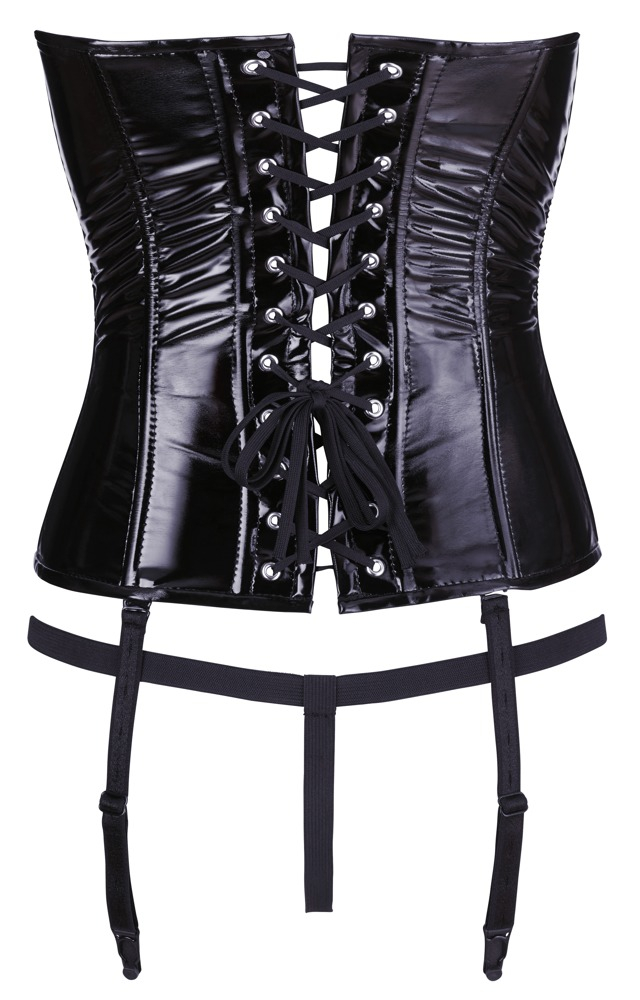 Corset Black Level Vinyl Corset [3]