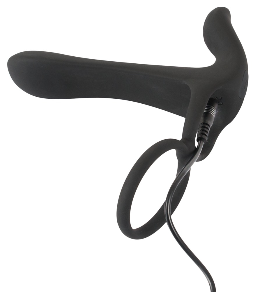 Inel Vibrator Penis Testicule Barbati Black Velvets Couple´s Vibrator [8]