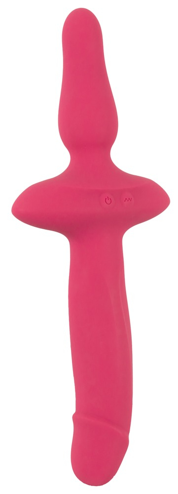 Vibrator Cuplu Couples Choice 2in1 Vibrator Butt Plug [1]