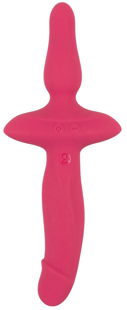 Vibrator Cuplu Couples Choice 2in1 Vibrator Butt Plug [2]
