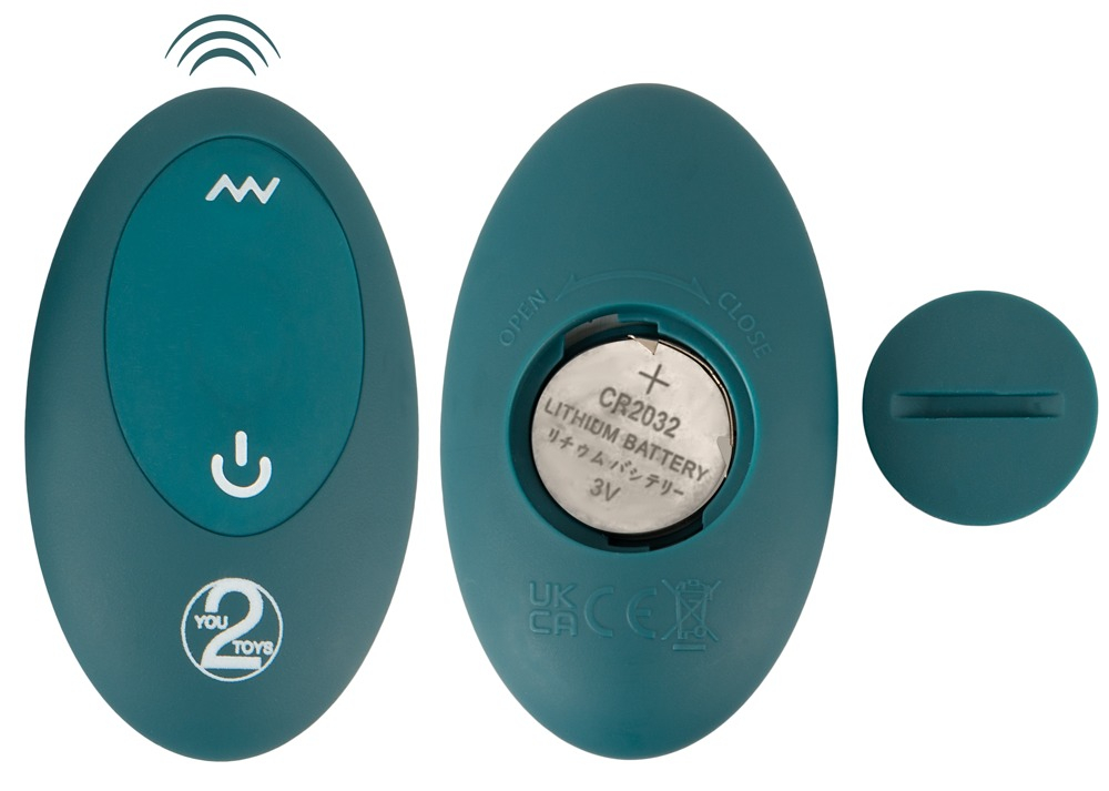 Set Vibrator Cuplu Couples Choice RC 3 in 1 Vibrator [12]