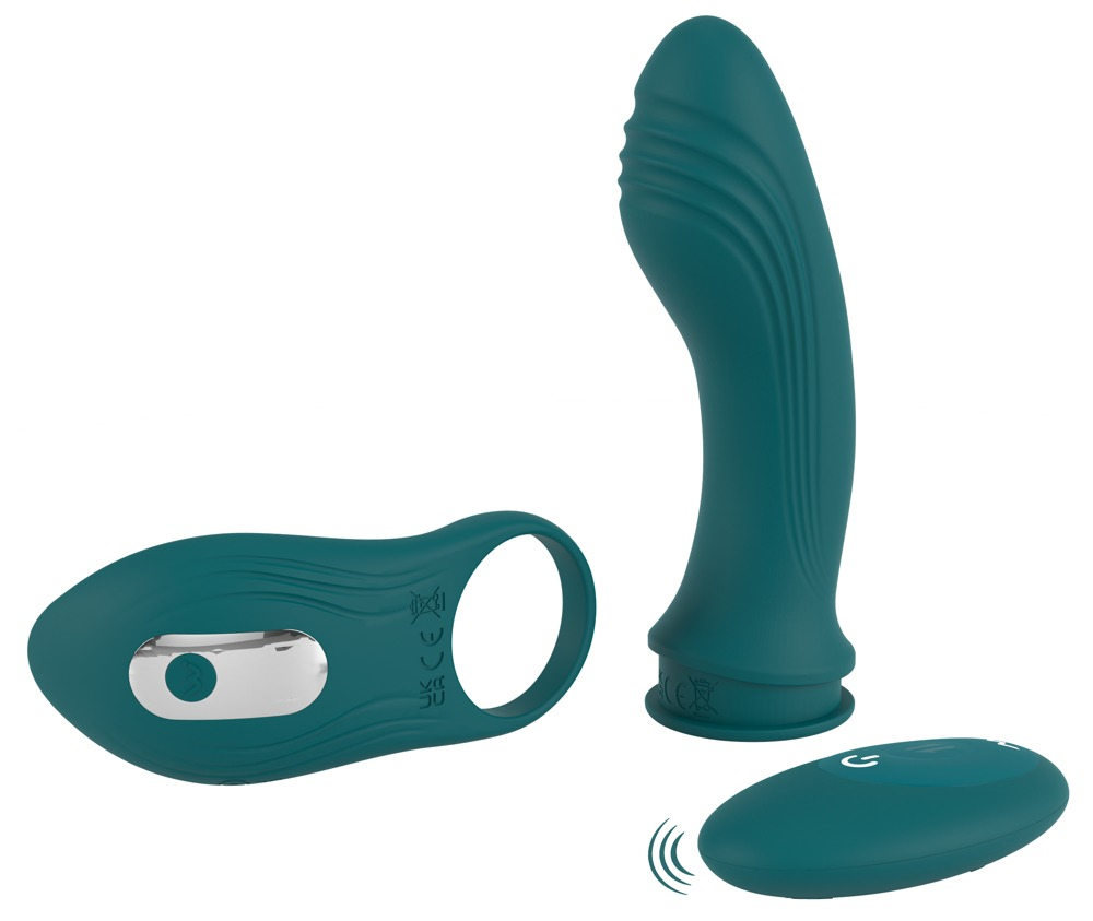 Set Vibrator Cuplu Couples Choice RC 3 in 1 Vibrator [1]