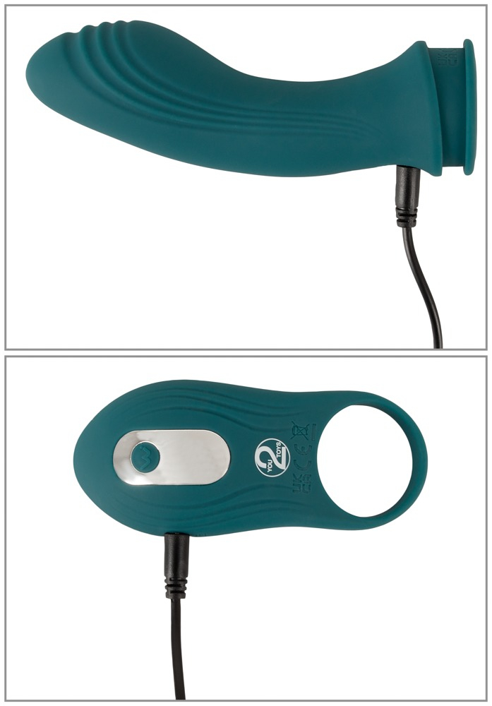 Set Vibrator Cuplu Couples Choice RC 3 in 1 Vibrator [13]