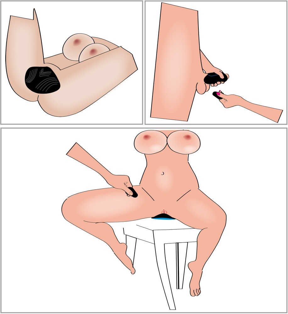 Vibrator Couples Choice  RC LAY ON multi toy [14]