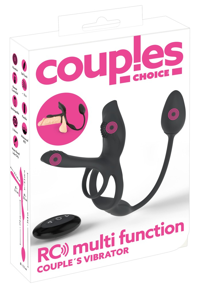 Vibrator Couples Choice RC Multi Function Couples Vibrator [12]