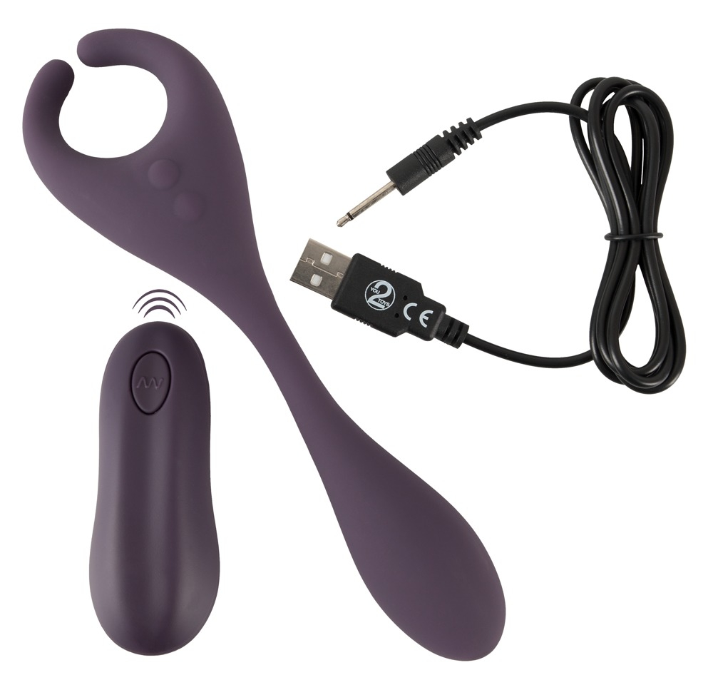 Vibrator Cuplu Couples Choice Remote Controlled Couple's Vibrator [9]