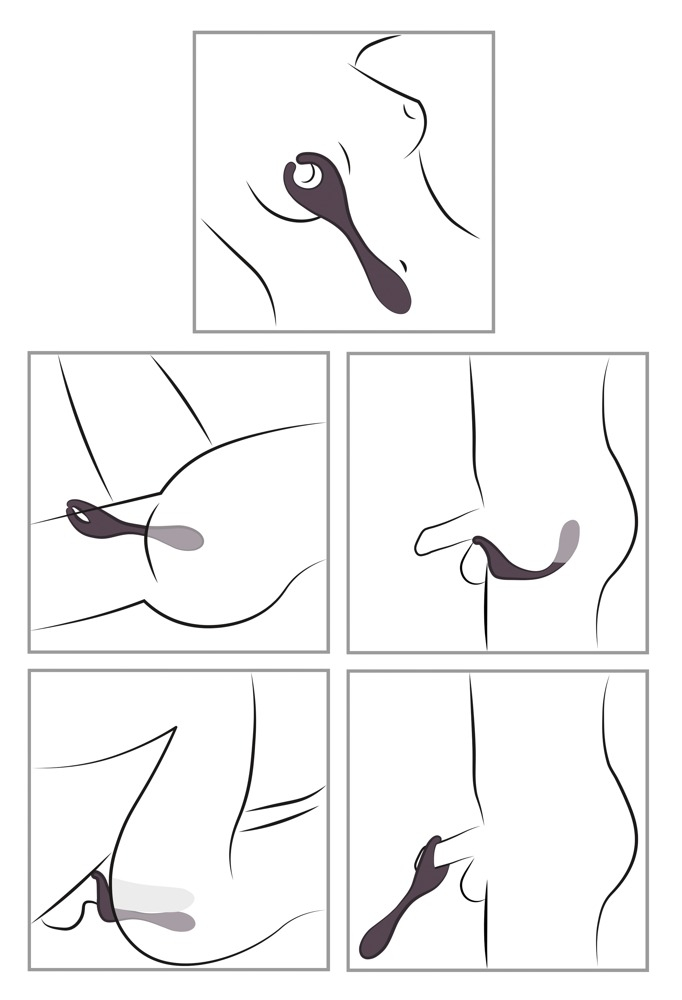 Vibrator Cuplu Couples Choice Remote Controlled Couple's Vibrator [13]
