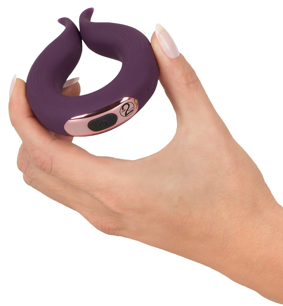 Inel Vibrator Penis Couples Choice Two Motors Couple’s Ring [5]