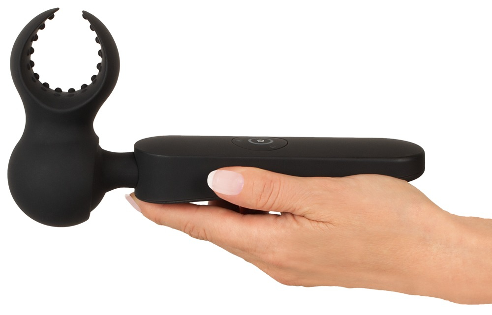 Set Vibrator Couples Choice Wand Vibrator with 3 Attachments [5]
