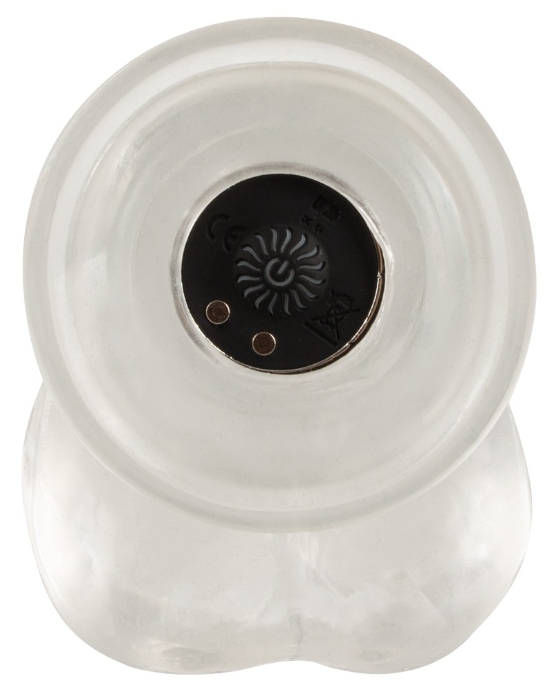 Vibrator Transparent Crystal Vibrator with a Suction Cup [8]
