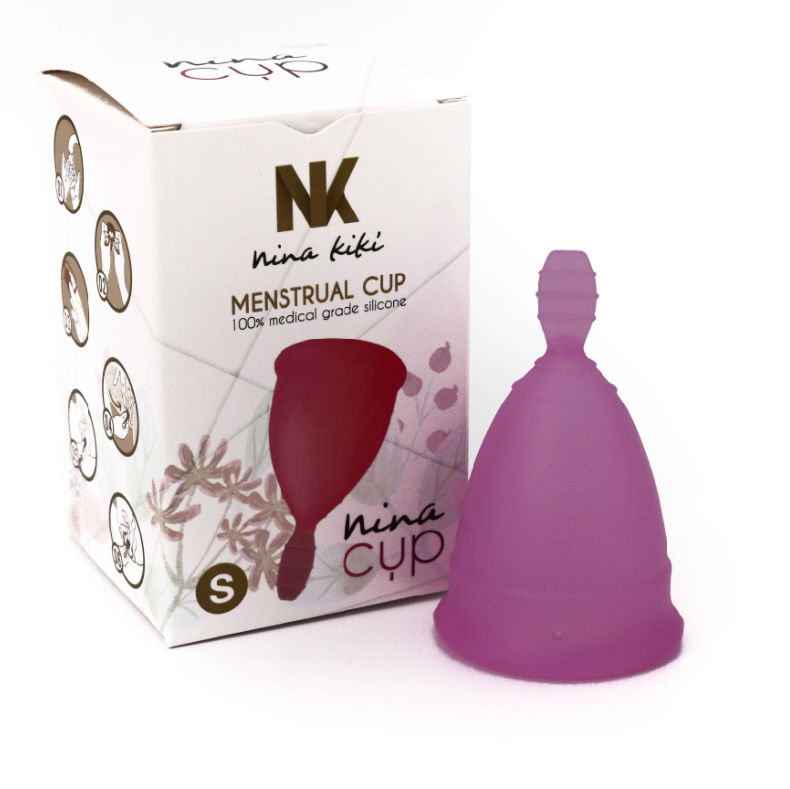 Cupe Menstruale Nina Cup Menstrual Cup Size Purple S 6 + 1 Free [1]