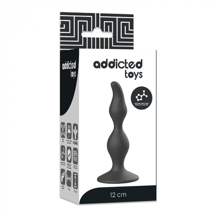 Dildo Anal Addicted Toys Anal Sexual Butt Plug 12 cm [3]