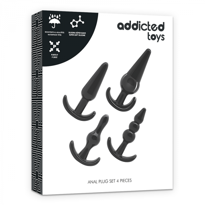 Buttplug Dildo Anal Addicted Toys Anal Butt Plug Set [6]
