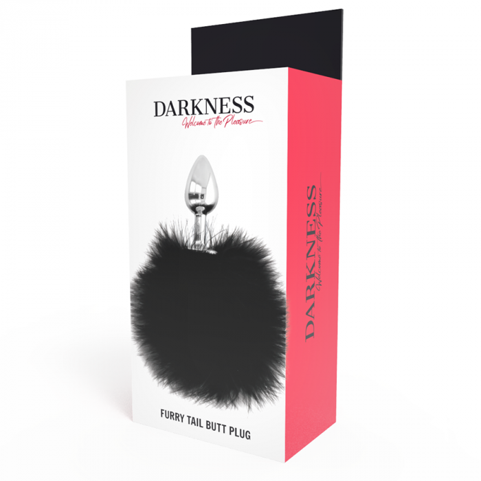 Buttplug Dildo Anal Darkness Extra Feek Bunny Tail Butt Plug 7cm [3]