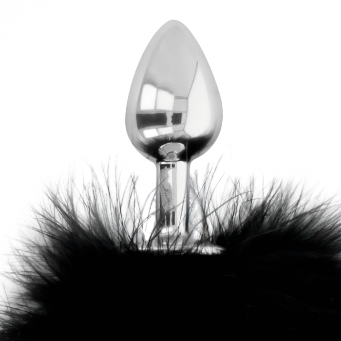 Buttplug Dildo Anal Darkness Extra Feek Bunny Tail Butt Plug 7cm [2]