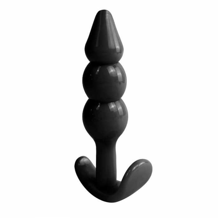 Buttplug Dildo Anal Latetobed Gevil Anchor Butt Plug Black 11 cm [5]