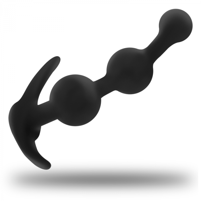 Buttplug Dildo Anal OhMama Silicone Curved Anal Butt Plug 13 cm [2]