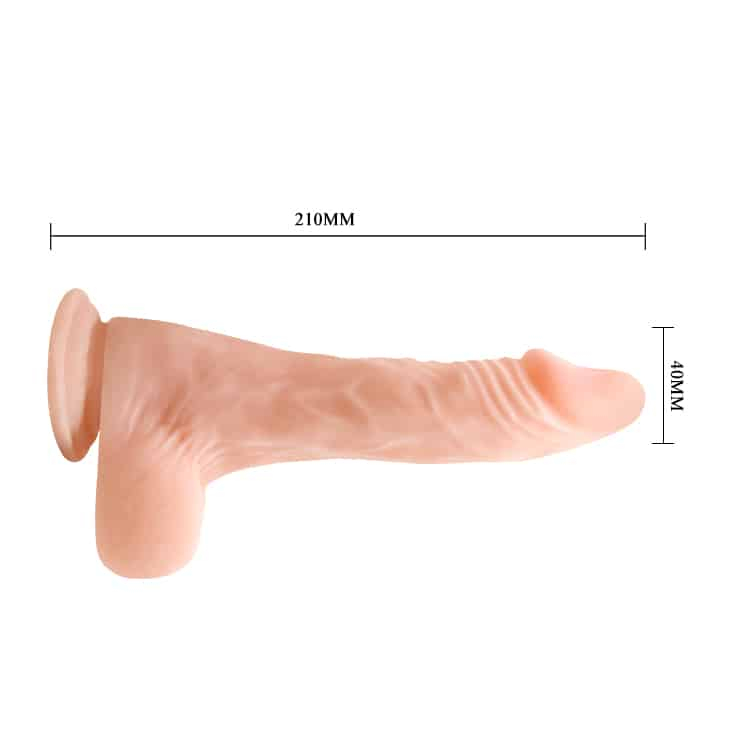 Dildo Cock Realistic Flesh 23.6 cm [5]