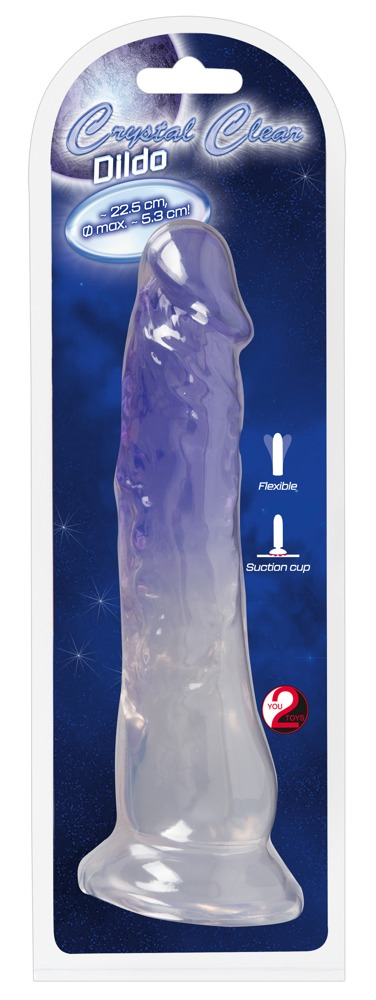 Dildo Crystal Clear Dildo [9]