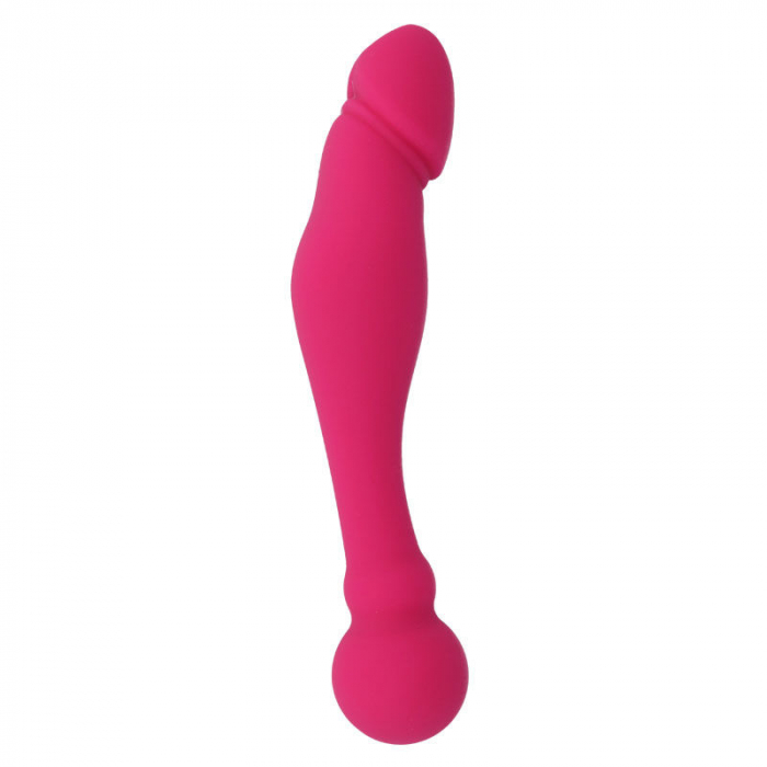 Dildo Intense Silicone Rick Dual Pink 18 cm [6]