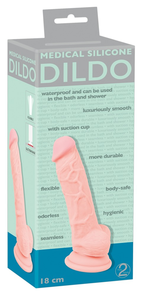 Dildo Medical Silicone 18 cm [7]