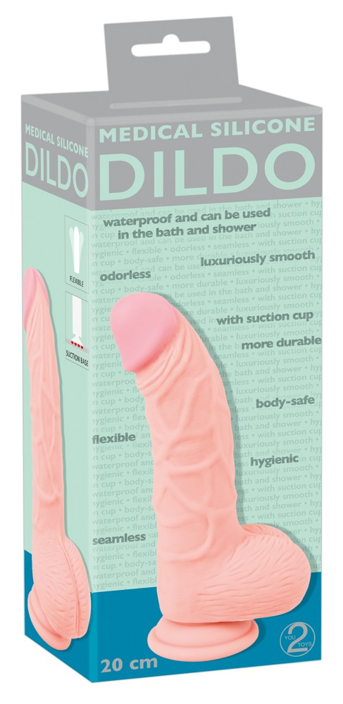 Dildo Medical Silicone 20 cm [7]