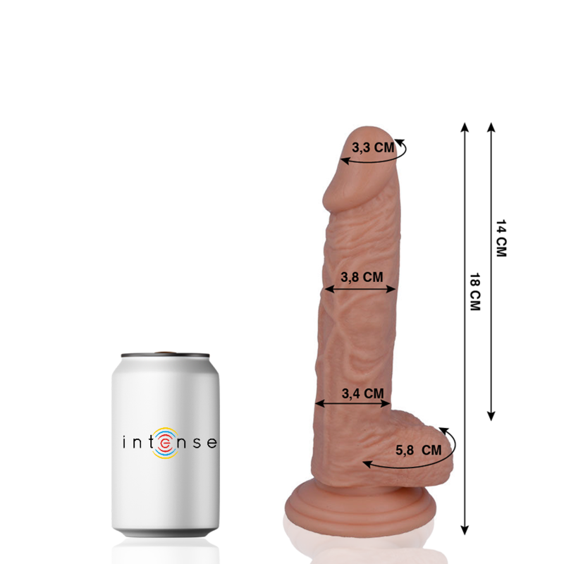 Dildo Mr. Intense Realistic cock 18 cm [7]