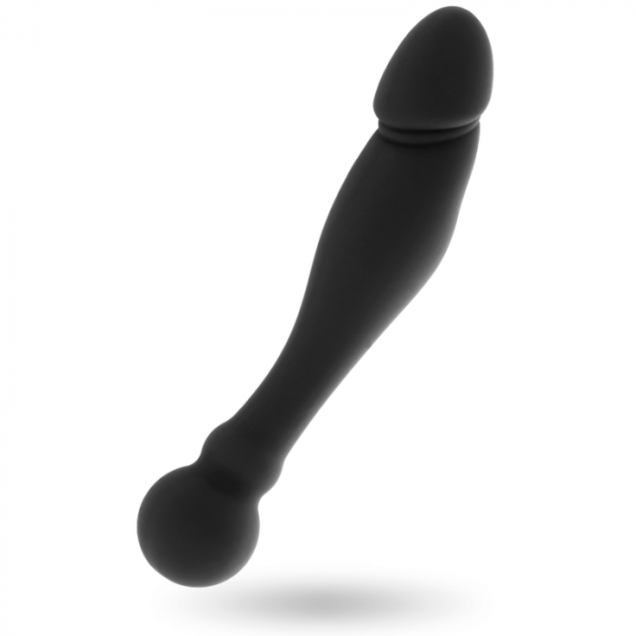 Dildo Ohmama Flexible Double Stimulating 18 cm [4]