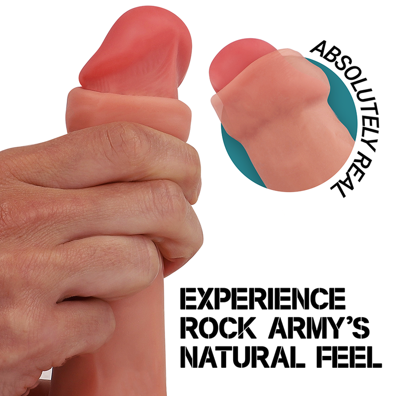 Dildo Realist Rockarmy Liquid silicone fox 19 cm [7]