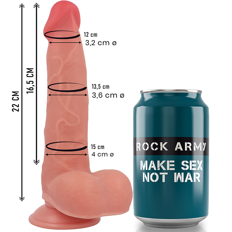 Dildo Realist Rockarmy Liquid silicone ranger 22 cm [3]