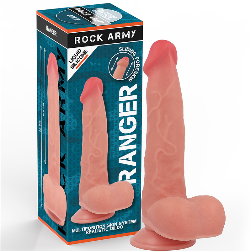 Dildo Realist Rockarmy Liquid silicone ranger 22 cm [1]
