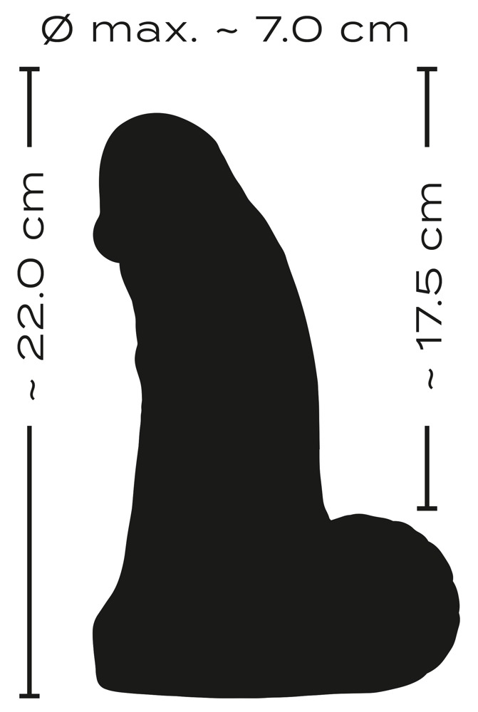 Dildo Realistixxx Real Giant 22cm [8]
