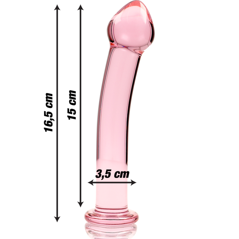 Dildo Sticla NEBULA SERIES BY IBIZA Model 11 dildo borosilicate glass 16 cm [4]