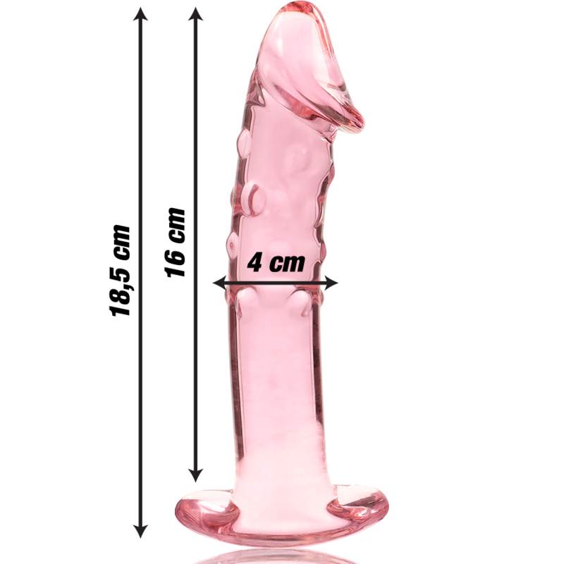 Dildo Sticla NEBULA SERIES BY IBIZA Model 19 dildo borosilicate glass 18.5 cm [5]