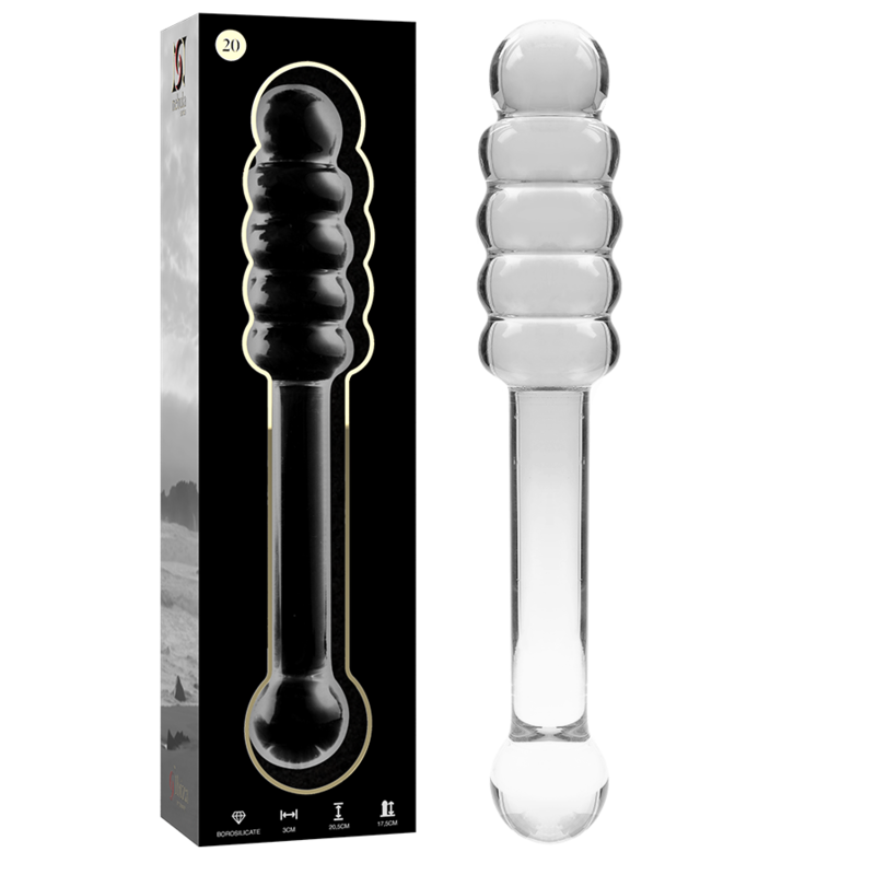 Dildo Sticla NEBULA SERIES BY IBIZA Model 20 dildo borosilicate glass 20.5 cm [2]