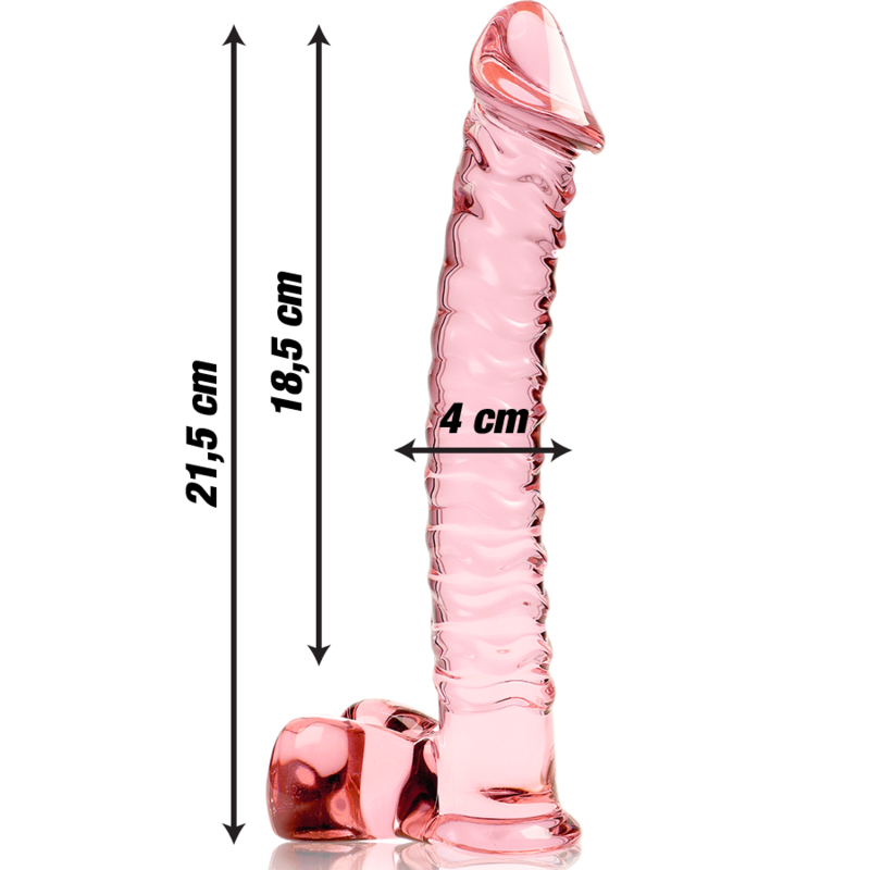 Dildo Sticla NEBULA SERIES BY IBIZA Model 23 dildo borosilicate glass 21.5 cm [3]