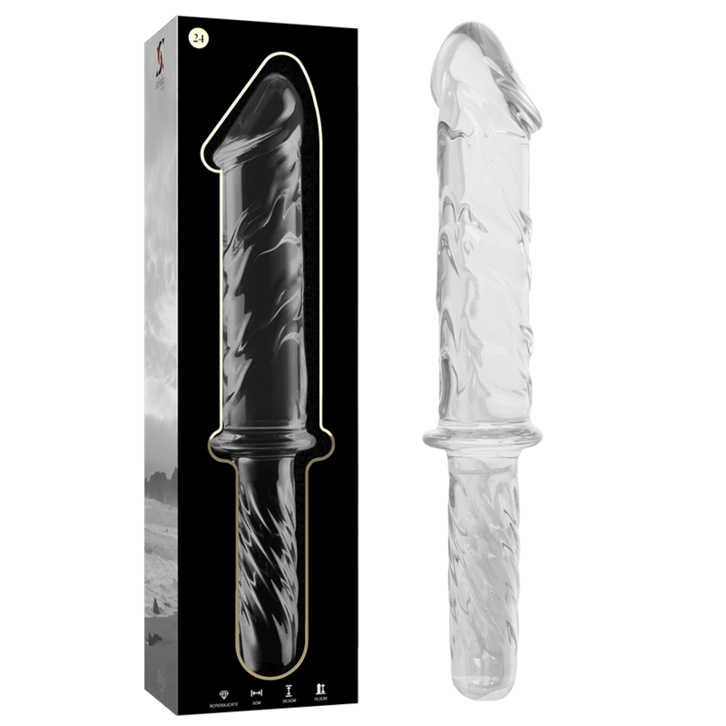 Dildo Sticla NEBULA SERIES BY IBIZA Model 24 dildo borosilicate glass 28.5 cm [2]