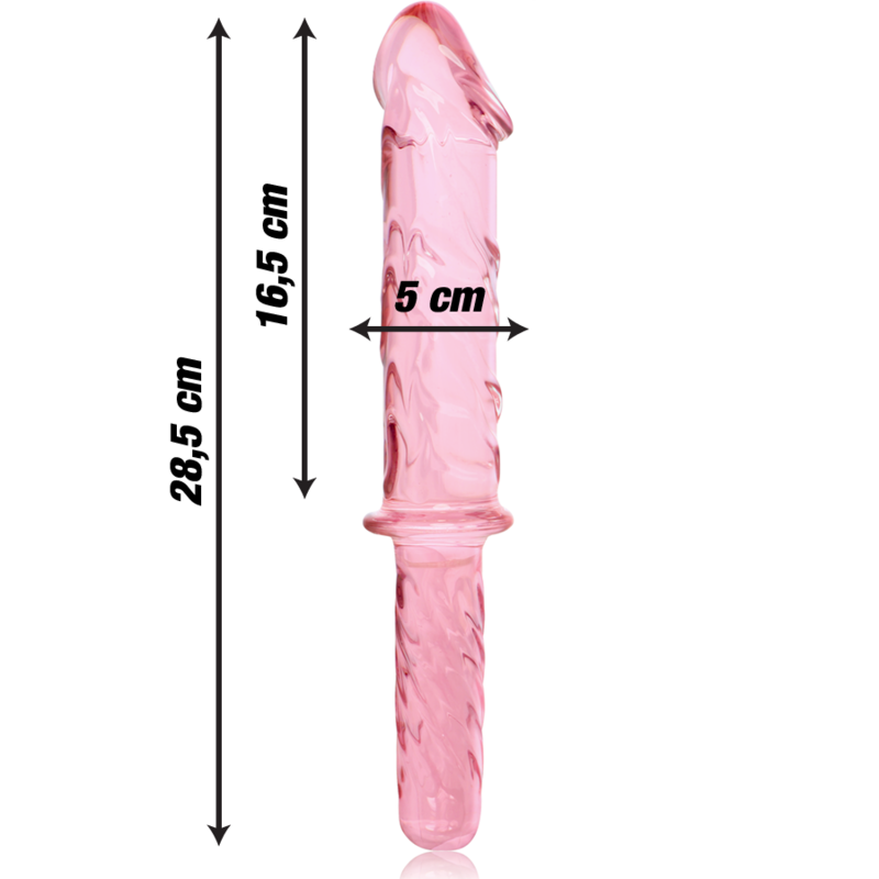 Dildo Sticla NEBULA SERIES BY IBIZA Model 24 dildo borosilicate glass 28.5 cm [5]