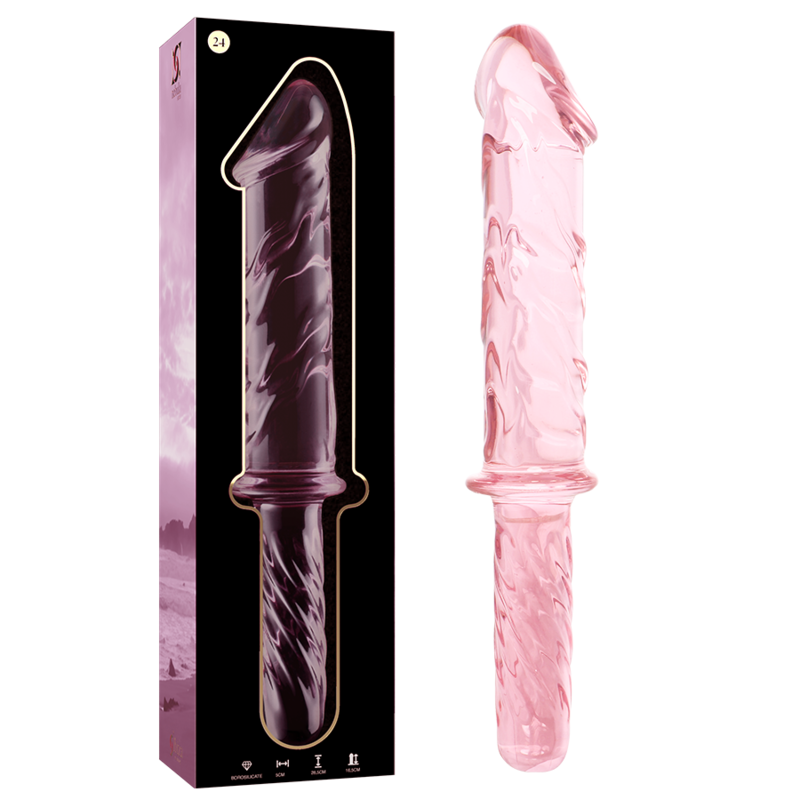 Dildo Sticla NEBULA SERIES BY IBIZA Model 24 dildo borosilicate glass 28.5 cm [9]