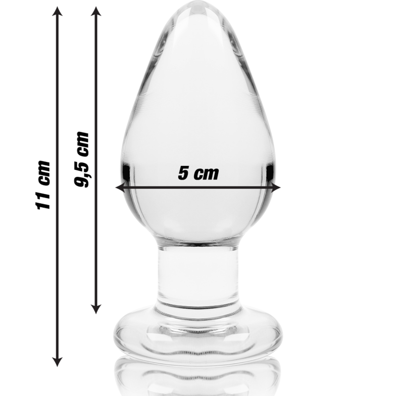 Dildo Sticla NEBULA SERIES BY IBIZA Model 3 anal plug borosilicate glass 11 cm [6]