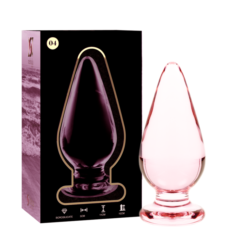Dildo Sticla NEBULA SERIES BY IBIZA Model 4 anal plug borosilicate glass 11 cm [6]