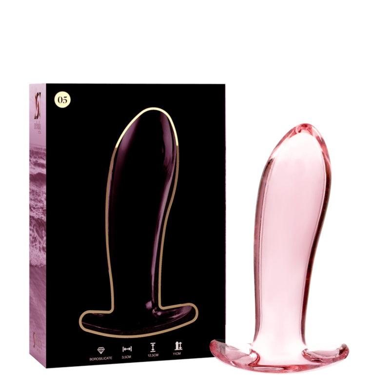 Dildo Sticla NEBULA SERIES BY IBIZA Model 5 anal plug borosilicate glass 12.5 cm [4]