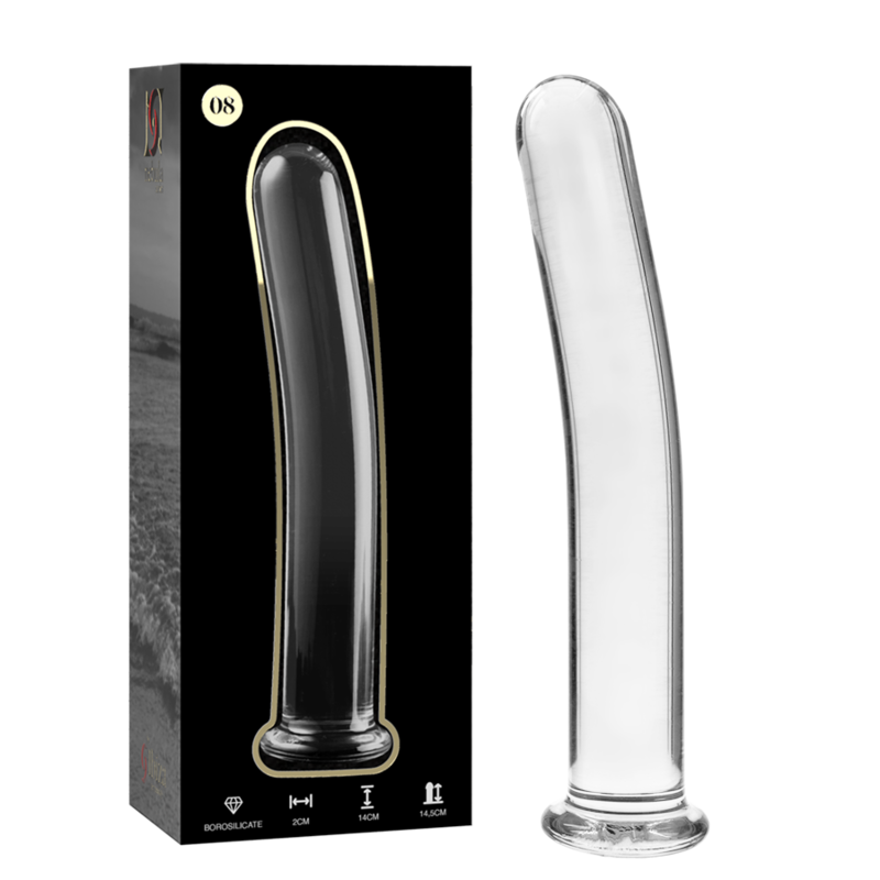 Dildo Sticla NEBULA SERIES BY IBIZA Model 8 dildo borosilicate glass 14.5 cm [6]