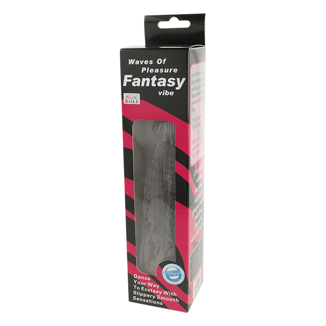 Dildo Baile Waves Of Pleasure Vibrator Brown 19.5 cm [2]