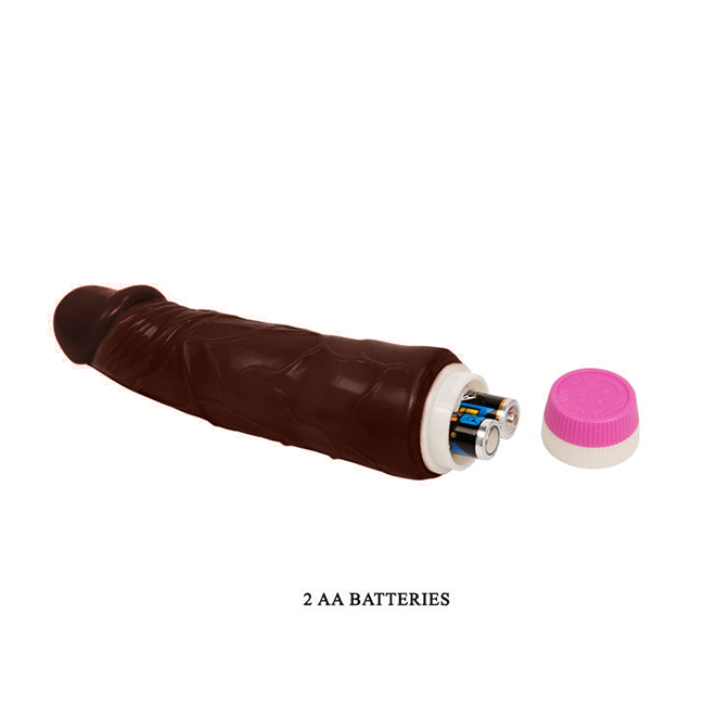 Dildo Baile Waves Of Pleasure Vibrator Brown 19.5 cm [3]